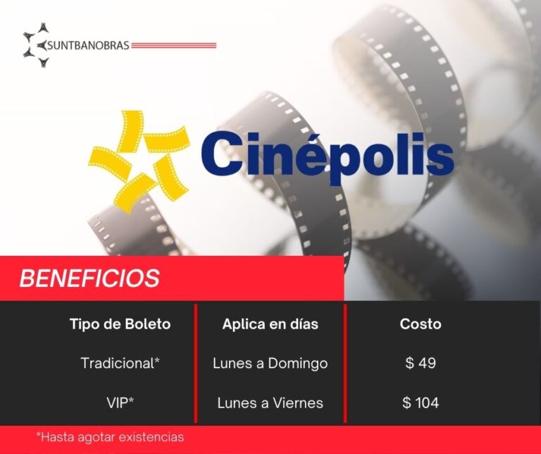 Boletos Cinepolis Suntbanobras